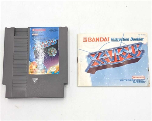 Xevious - Complete In Box - (EEC) - NES Spil (B Grade) (Genbrug)
